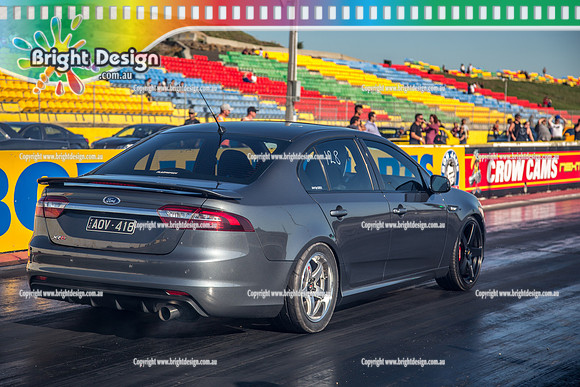 Fast Friday @ Calder Park Drag Racing Friday 9 February 2018  (100630)  AOV418