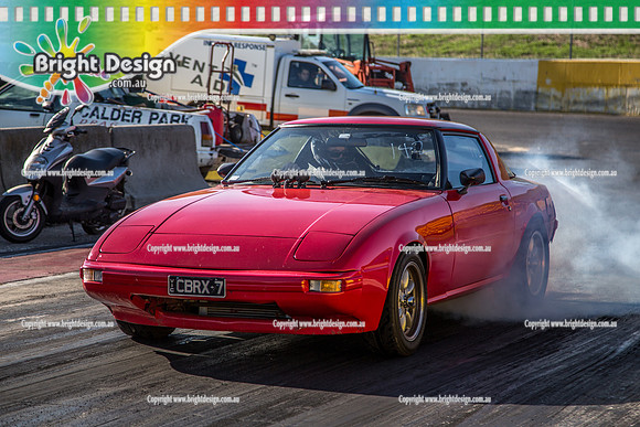 Fast Friday @ Calder Park Drag Racing Friday 9 February 2018  (100647)  CBRX7