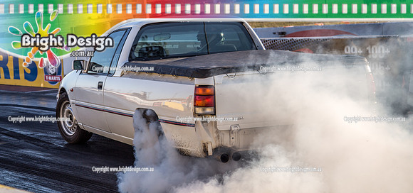 Fast Friday @ Calder Park Drag Racing Friday 19 January 2018  (100092)-2  WHITE UTE TBC 133