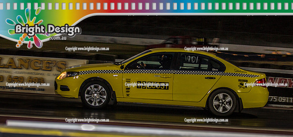 Fast Friday @ Calder Park Drag Racing Friday 19 January 2018  (100415)  STREET MACHINE TAXI SCOTT TAYLOR