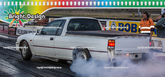 Fast Friday @ Calder Park Drag Racing Friday 19 January 2018  (100402)-1 133 WHITE UTE TBC