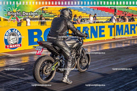 Fast Friday @ Calder Park Drag Racing Friday 19 January 2018  (100021)  BIKE 1V8PO