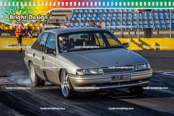 Fast Friday @ Calder Park Drag Racing Friday 19 January 2018  (100031)  JST355