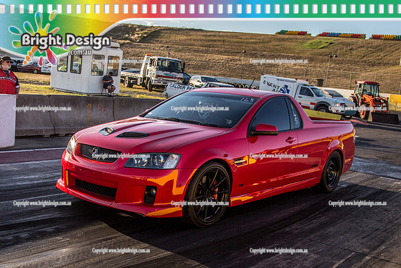 Fast Friday @ Calder Park Drag Racing Friday 19 January 2018  (100086)  RED UTE TBC 145