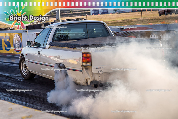 Fast Friday @ Calder Park Drag Racing Friday 19 January 2018  (100092)  WHITE UTE TBC 133