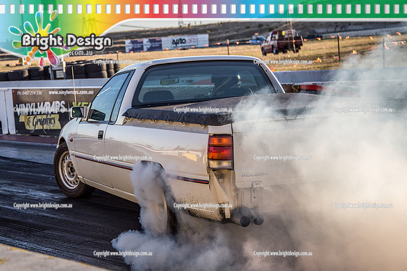 Fast Friday @ Calder Park Drag Racing Friday 19 January 2018  (100089)  WHITE UTE TBC 133