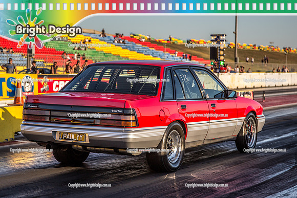 Fast Friday @ Calder Park Drag Racing Friday 19 January 2018  (100101)  PAULLY