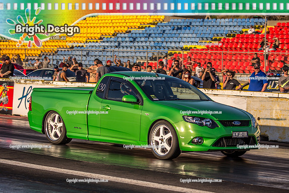 Fast Friday @ Calder Park Drag Racing Friday 19 January 2018  (100108)  XJF013