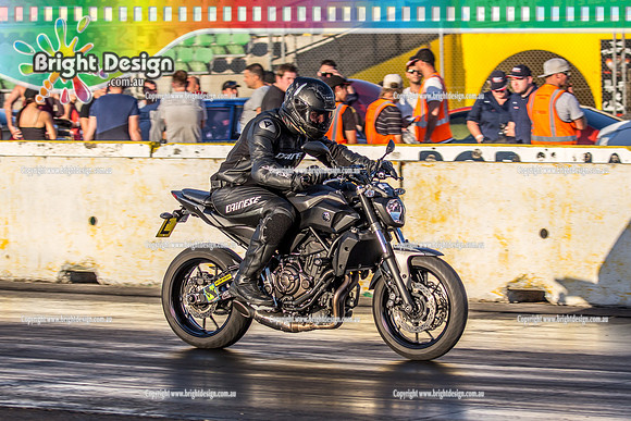 Fast Friday @ Calder Park Drag Racing Friday 19 January 2018  (100110)  BIKE 1V8PO