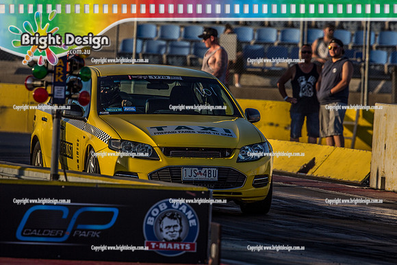 Fast Friday @ Calder Park Drag Racing Friday 19 January 2018  (100170)  TAXI SCOTT TAYLOR STREET MACHINE