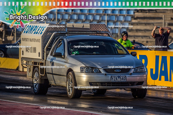 Fast Friday @ Calder Park Drag Racing Friday 19 January 2018  (100193)  YZK540