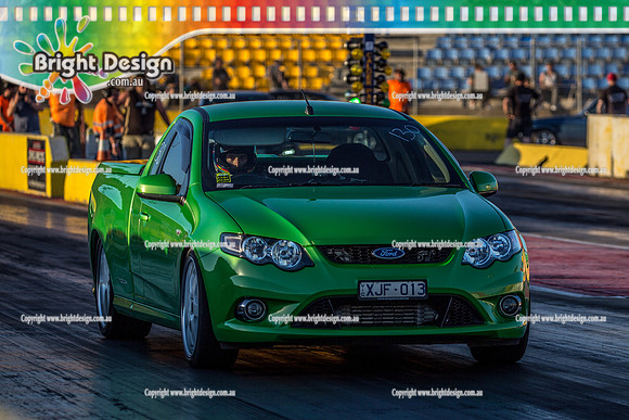 Fast Friday @ Calder Park Drag Racing Friday 19 January 2018  (100196)  XJF013