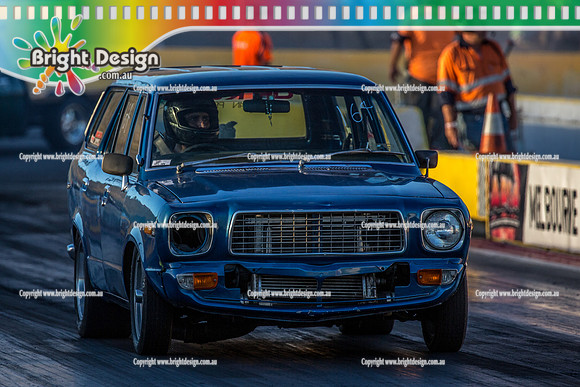 Fast Friday @ Calder Park Drag Racing Friday 19 January 2018  (100225)  BLUE BARP