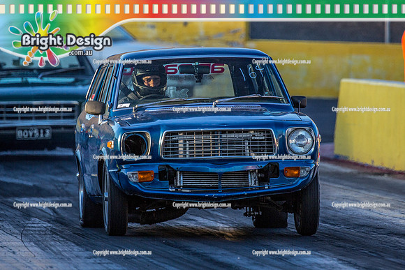Fast Friday @ Calder Park Drag Racing Friday 19 January 2018  (100228) BLUE BARP
