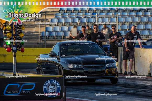 Fast Friday @ Calder Park Drag Racing Friday 19 January 2018  (100252)  BLACK UTE 176 TBC  AGI AUTOMOTIVE