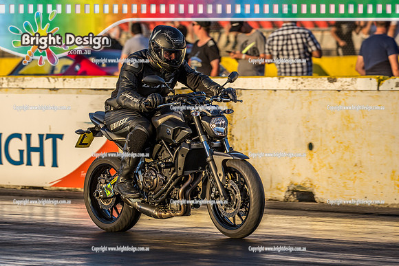 Fast Friday @ Calder Park Drag Racing Friday 19 January 2018  (100255)   BIKE 1V8PO