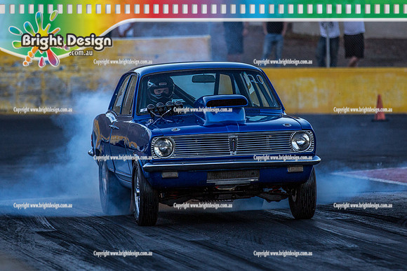 Fast Friday @ Calder Park Drag Racing Friday 19 January 2018  (100346)  HB PETER HERITAGE