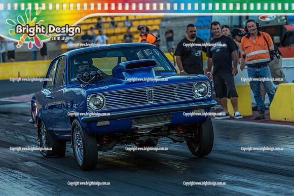 Fast Friday @ Calder Park Drag Racing Friday 19 January 2018  (100353)  HB  PETER HERITAGE