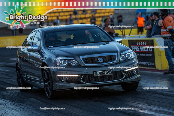 Fast Friday @ Calder Park Drag Racing Friday 19 January 2018  (100361)  707HSV