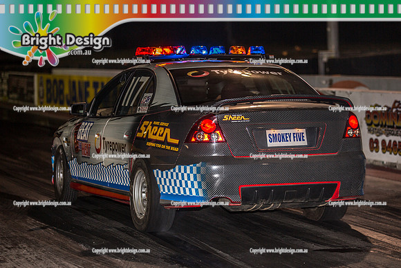 Fast Friday @ Calder Park Drag Racing Friday 19 January 2018  (100455) BEAT THE HEAT SMOKEY FIVE