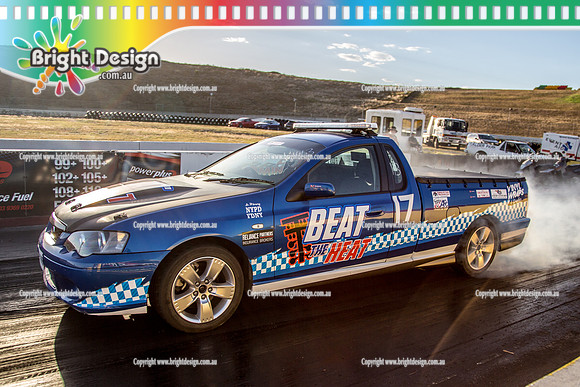 Fast Friday @ Calder Park Drag Racing Friday 19 January 2018  (100058)  SMOKEY THREE BEAT THE HEAT