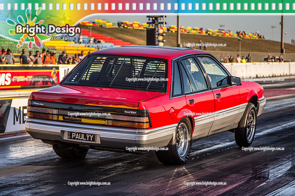 Fast Friday @ Calder Park Drag Racing Friday 19 January 2018  (100103)  PAULLY