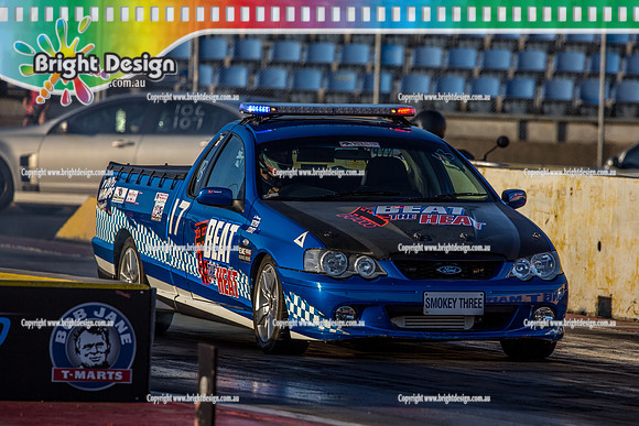 Fast Friday @ Calder Park Drag Racing Friday 19 January 2018  (100125)  BEAT THE HEAT SMOKEY THREE