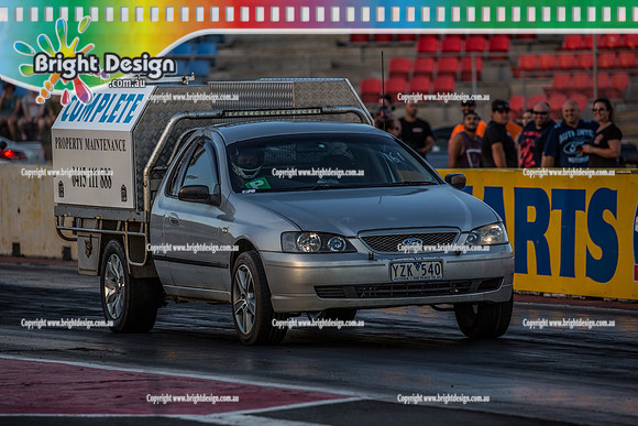 Fast Friday @ Calder Park Drag Racing Friday 19 January 2018  (100296)  YZK540