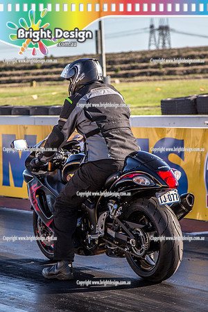 Fast Friday @ Calder Park Drag Racing Friday 9 February 2018  (100604)  BIKE IJ077