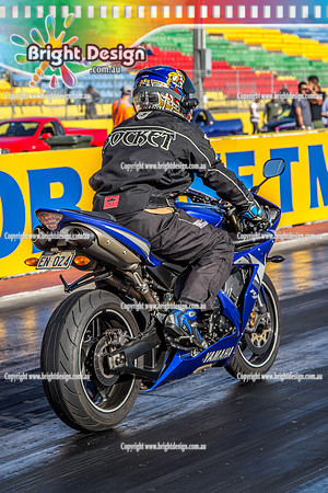Fast Friday @ Calder Park Drag Racing Friday 9 February 2018  (100605)  BIKE EN024