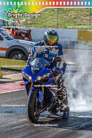 Fast Friday @ Calder Park Drag Racing Friday 9 February 2018  (100606)  BIKE FG758