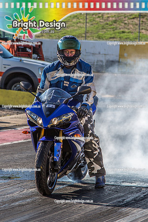 Fast Friday @ Calder Park Drag Racing Friday 9 February 2018  (100607)  BIKE FG758