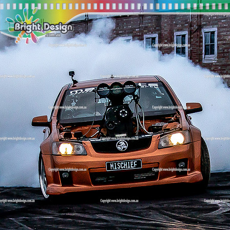 Skid City Day 3 @ Swan Hill May 2023 (8686)  MISCHIEF BURNOUT TRISTAN MADGWICK