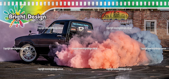 Skid City Day 1 @ Swan Hill April 2023 (4373)  LUXURY BURNOUT LEIGH MacKENZIE