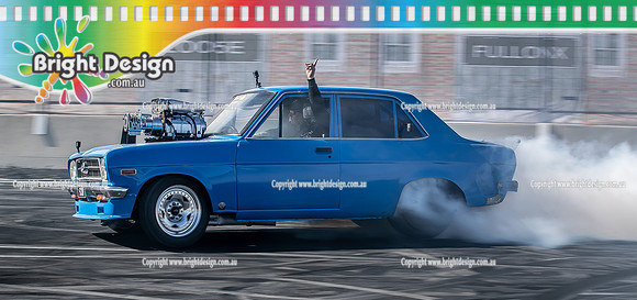 Skid City Day 2 @ Swan Hill April 2023 (5714)  SCUD BURNOUT BENNY SIMPSON