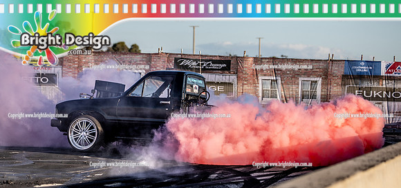 Skid City Day 1 @ Swan Hill April 2023 (4355)  LUXURY BURNOUT LEIGH MacKENZIE