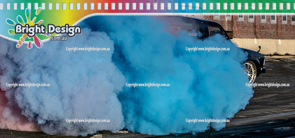 Skid City Day 1 @ Swan Hill April 2023 (4345)  LUXURY BURNOUT LEIGH MacKENZIE