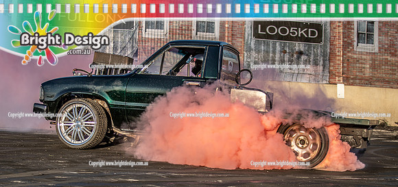 Skid City Day 1 @ Swan Hill April 2023 (4333)  LUXURY BURNOUT LEIGH MacKENZIE