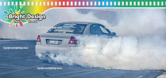 Skid City Day 2 @ Swan Hill April 2023 (5640)  HONCHO BURNOUT TYREE DUPLAIX
