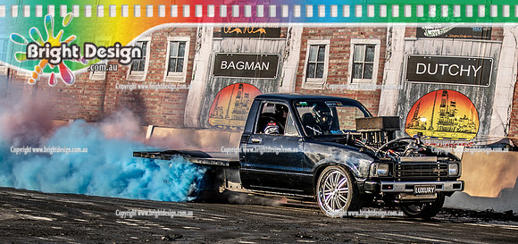 Skid City Day 1 @ Swan Hill April 2023 (4317)  LUXURY BURNOUT LEIGH MacKENZIE