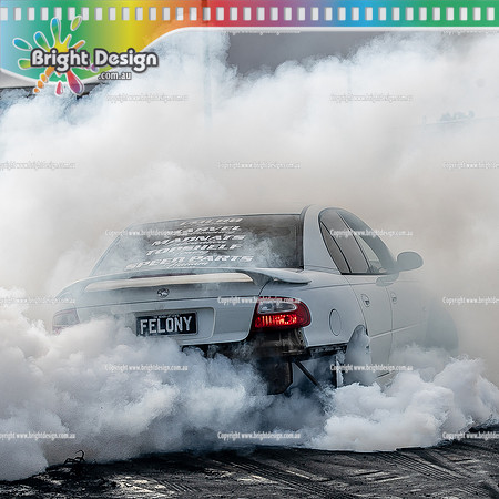 Skid City Day 3 @ Swan Hill May 2023 (6561)-2  FELONY BURNOUT GERALD FREDRICKSON
