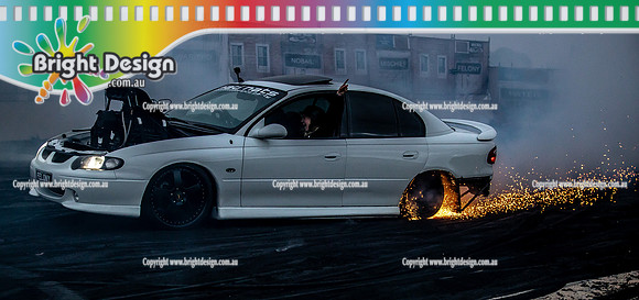 Skid City Day 3 @ Swan Hill May 2023 (8969)  FELONY BURNOUT GERARD FREDRICKSON
