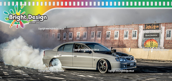 Skid City Day 1 @ Swan Hill April 2023 (4075)  HONCO BURNOUT TYREE DUPLAIX