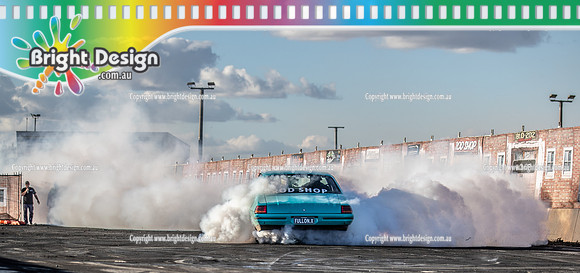 Skid City Day 1 @ Swan Hill April 2023 (3964)  FULLONX BURNOUT RICK FULLER