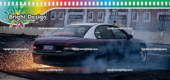 Skid City Day 3 @ Swan Hill May 2023 (8883)  ABUSED BURNOUT AMBER DAVEY