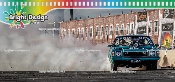 Skid City Day 1 @ Swan Hill April 2023 (3954)  FULLONX BURNOUT RICK FULLER