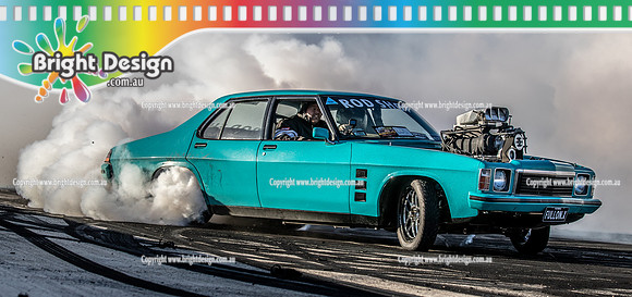 Skid City Day 1 @ Swan Hill April 2023 (3990)  FULLONX BURNOUT RICK FULLER