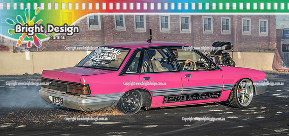 Skid City Day 1 @ Swan Hill April 2023 (3923)  LOO5E BURNOUT RUSSELL HARRIS