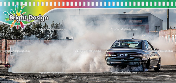 Skid City Day 1 @ Swan Hill April 2023 (3269)  HAVSUM BURNOUT FLYNN THIRCHETT