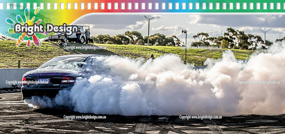 Skid City Day 1 @ Swan Hill April 2023 (3235)  ABUSED BURNOUT AMBER DAVEY